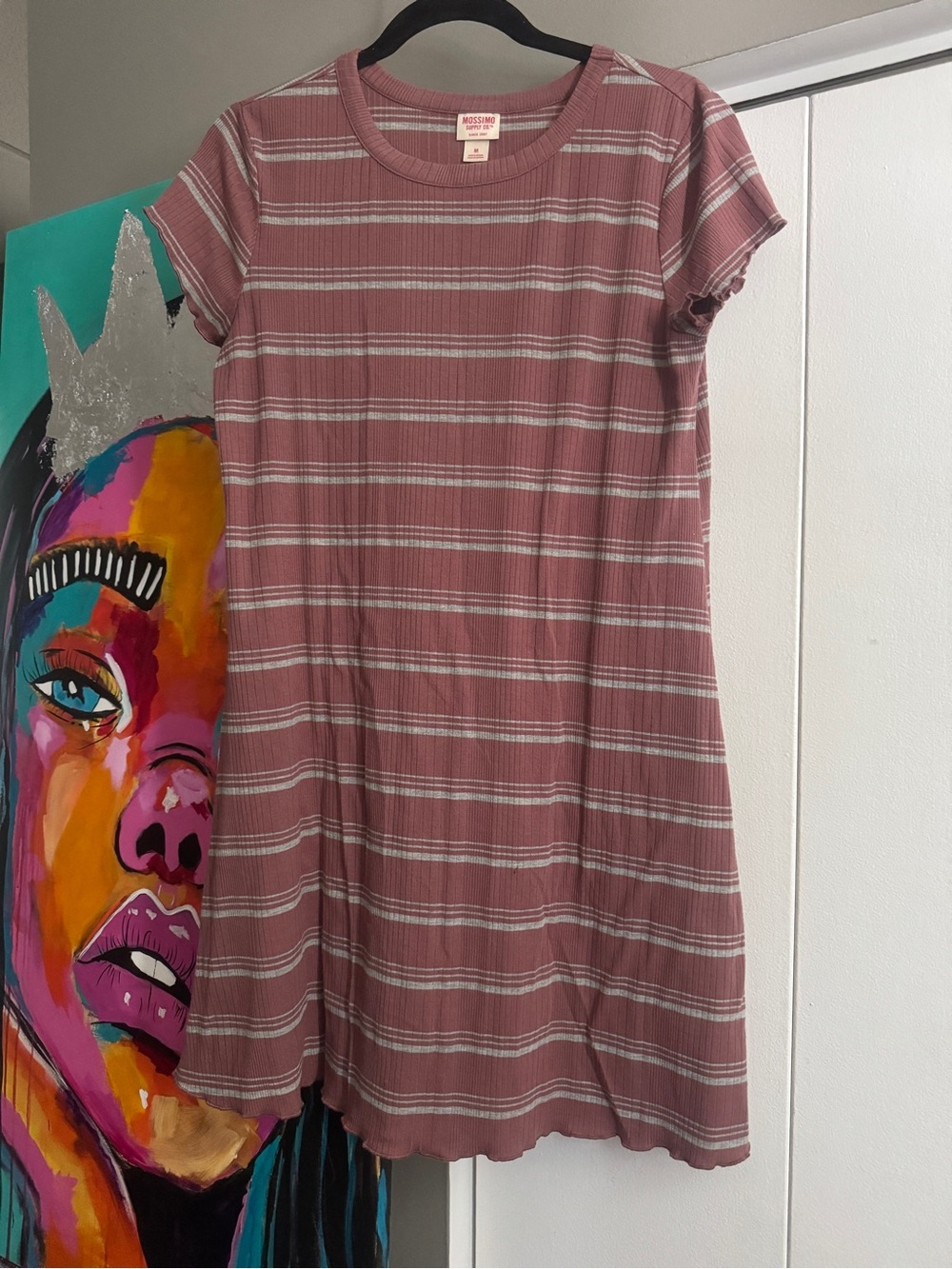 Mossimo Supply Co. Mauve tshirt dress Medium